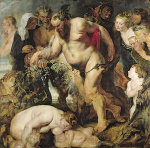 The Drunken Silenus ، 1617-18